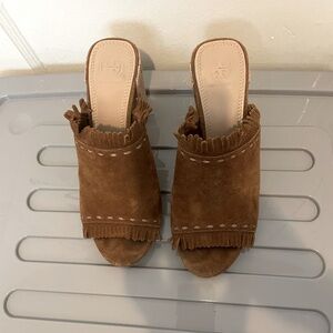 Tory Burch Suede Sandals